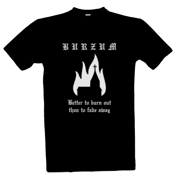 Tričko s potiskem Burzum