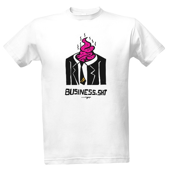 Tričko s potiskem Business.sht
