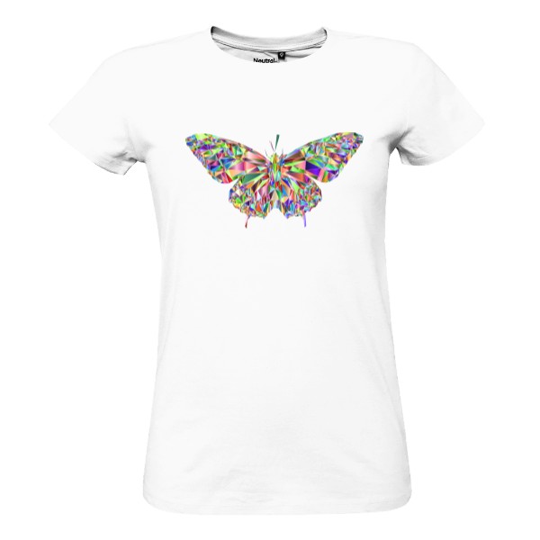 Tričko s potiskem butterfly