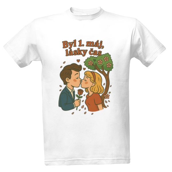 Tričko s potiskem Byl 1.Máj