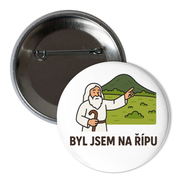 'Byl jsem na Řípu' - Národní špendlík hrdosti