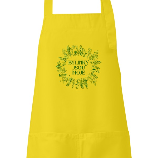 Tričko s potiskem Bylinky jsou moje - kruh