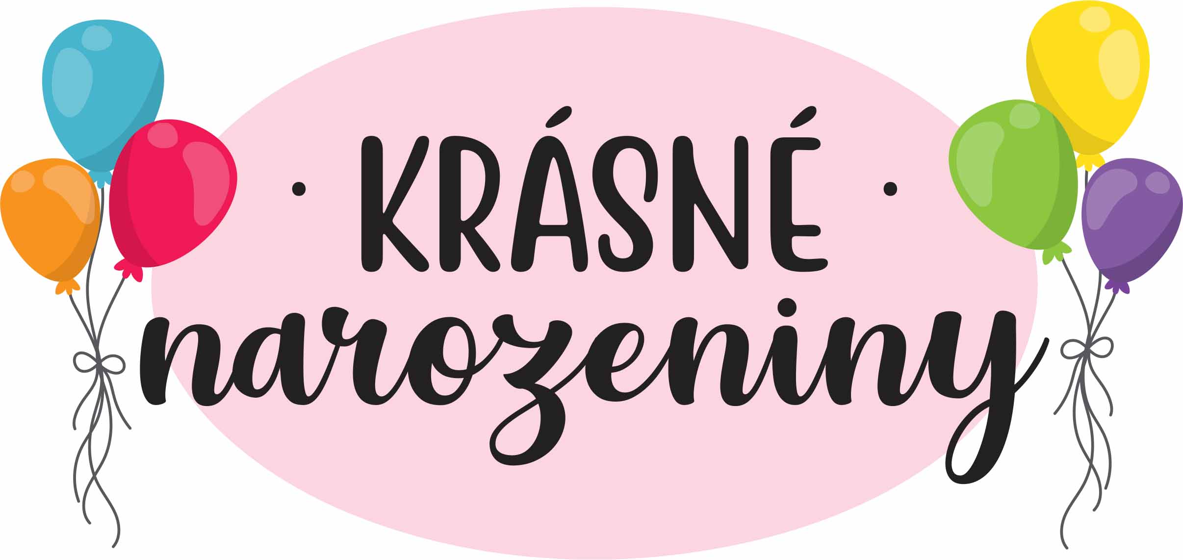 Medvídek Teddy s potiskem Krásné narozeniny