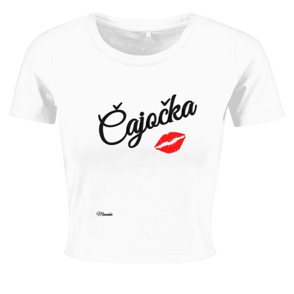 Tričko s potiskem Čajočka - Pro každou frajerku