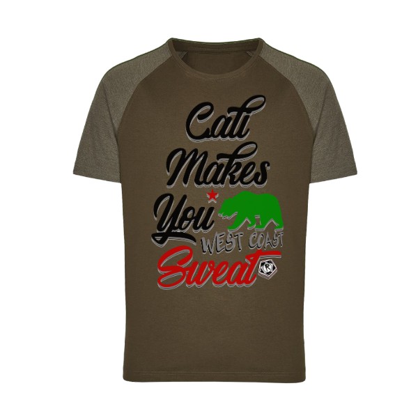 Tričko s potiskem Cali Makes You Sweat Ramirez hip hop