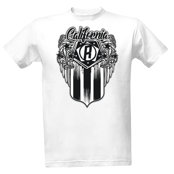 Tričko s potiskem California R Classic Ramirez hip hop