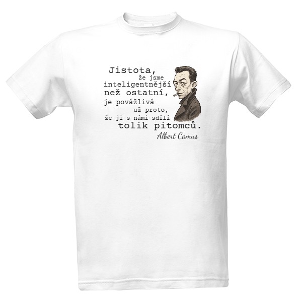 Tričko s potiskem Camus