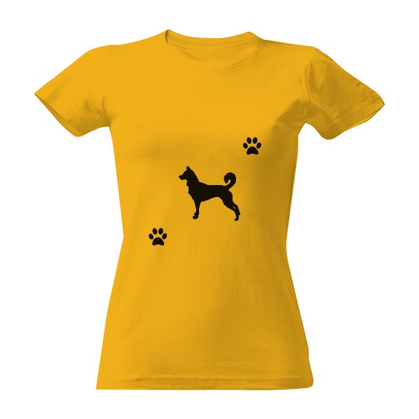 Canaan dog paws T-shirt