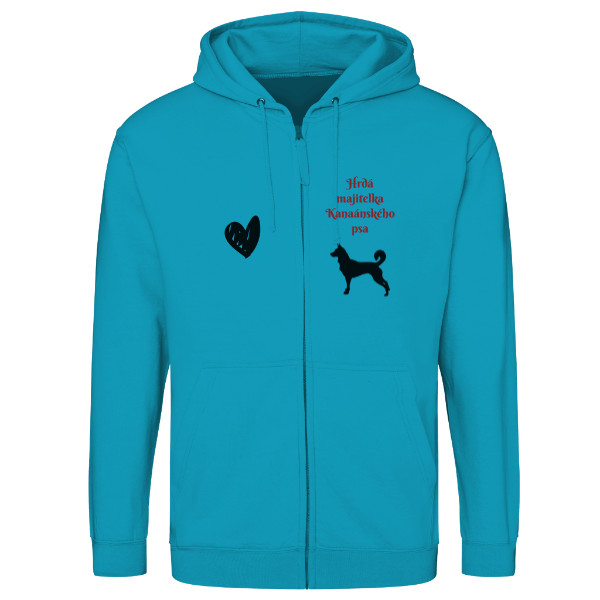 Cup white s potiskem Canaan dog