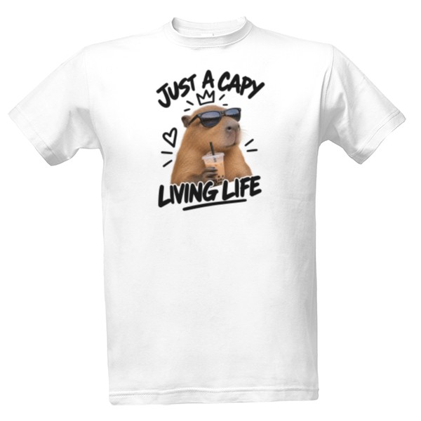 T-shirt Capybara living live