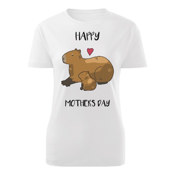 Capybara Mother's Day T-shirt