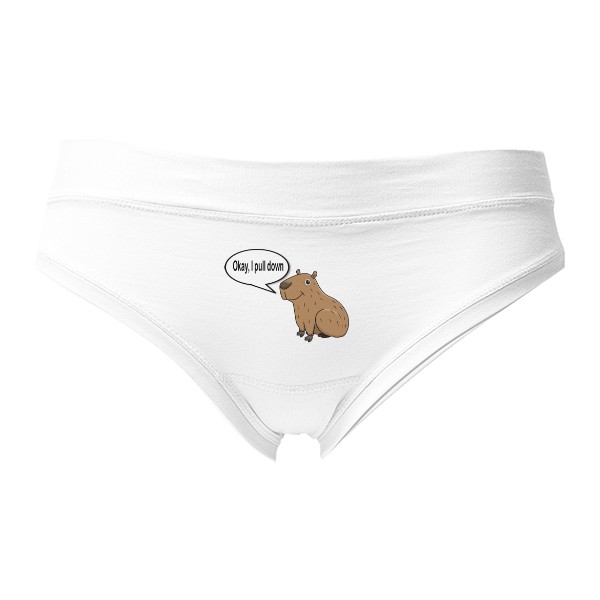Capybara, Okey I pull down kalhotky