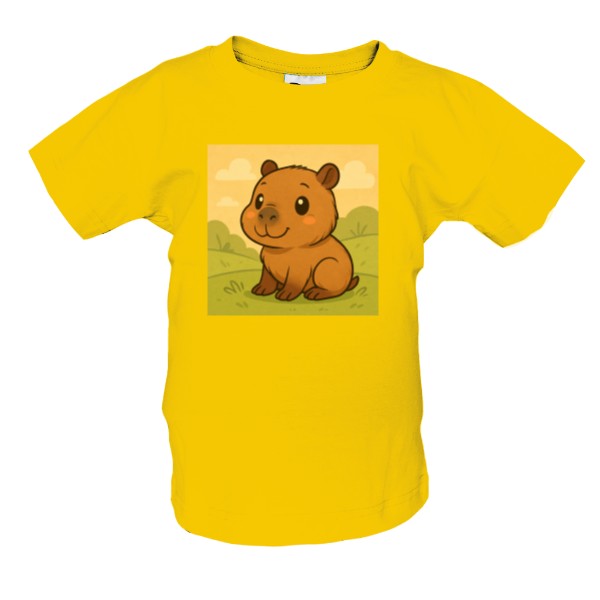 Tričko s potiskem Capybara 