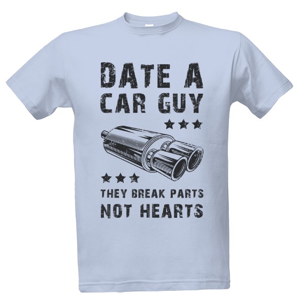 Tričko s potiskem Car guy