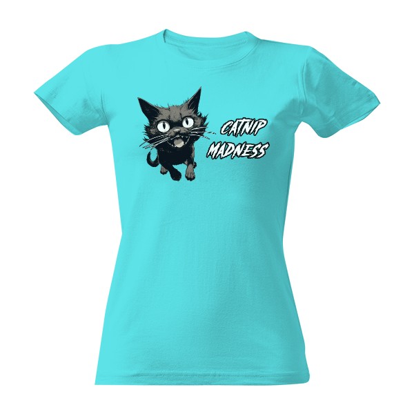 Tričko s potiskem Catnip madness