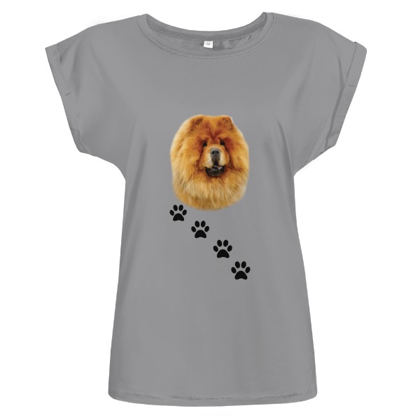 Tričko s potiskem Čau Čau