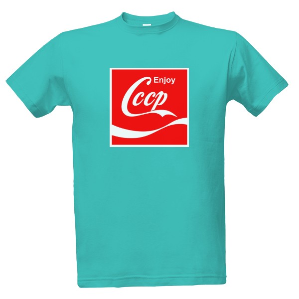Tričko s potiskem Cccp Enjoy