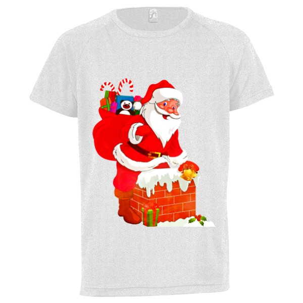Dětské funkční tričko s potiskem Vánoce