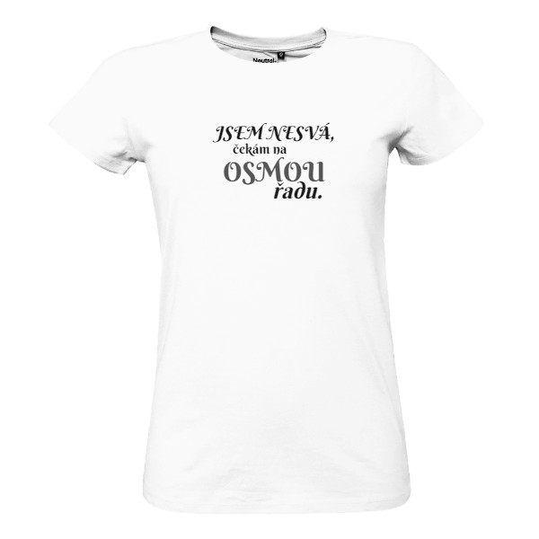 Tričko s potiskem Čekám na 8.řadu