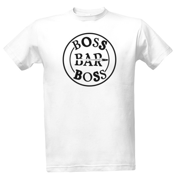 Tričko s potiskem černý potisk