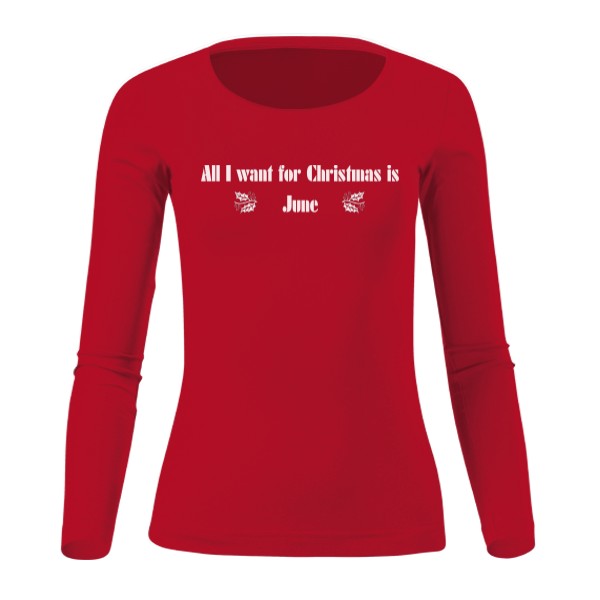 Tričko s potiskem Červenec