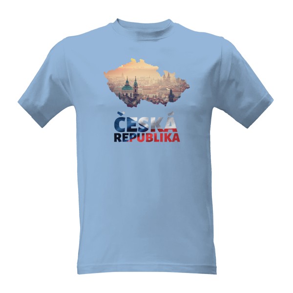 Tričko s potiskem Česká Republika stát 1