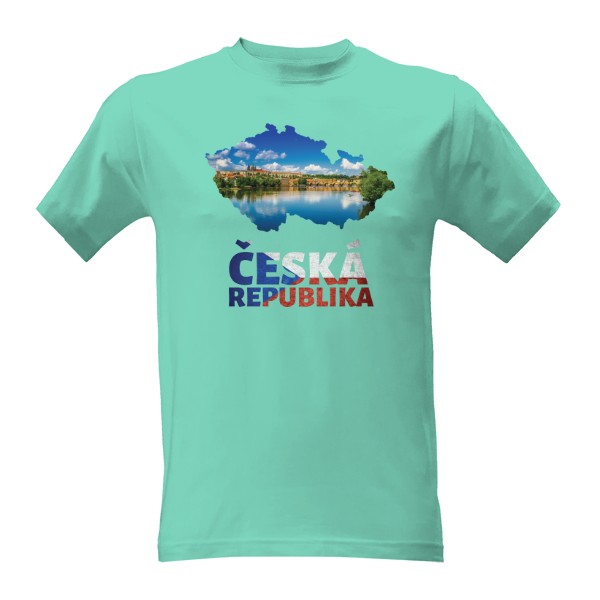 Tričko s potiskem Česká Republika stát 3