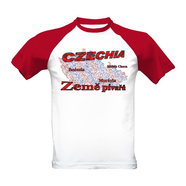 Tričko s potiskem Česko země pivařů - 