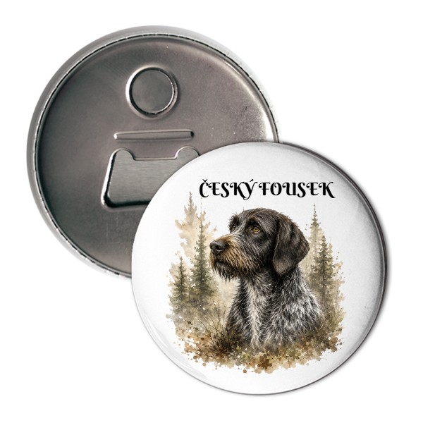 Bottle Opener Český fousek věrnost nadevše