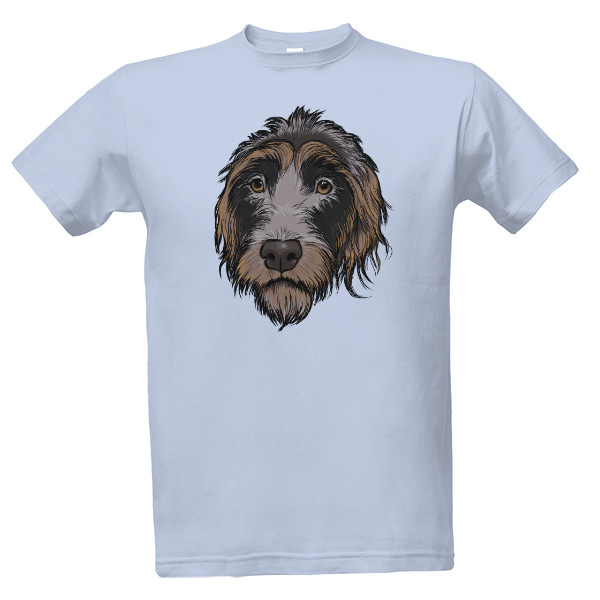 Tričko s potiskem Český Fousek