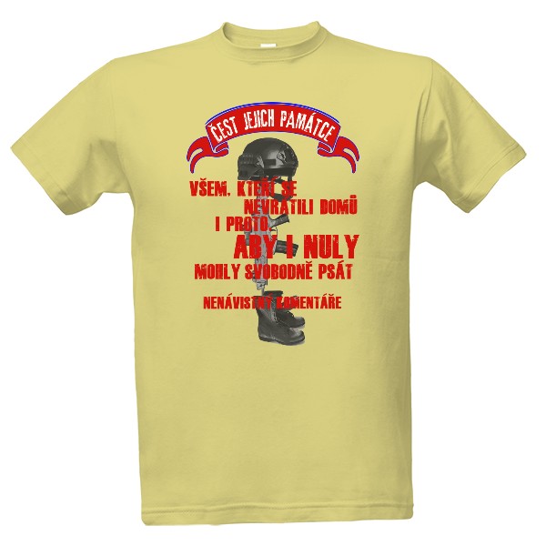 Tričko s potiskem RIP