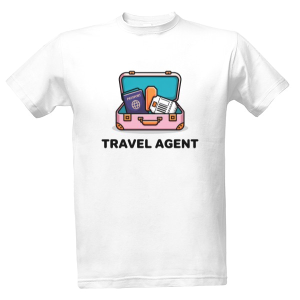 Tričko s potiskem Cestovní agent - Travel agent