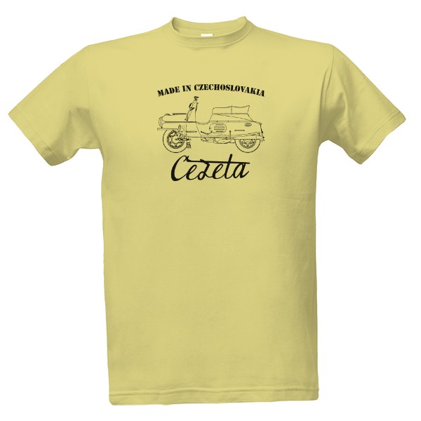 Tričko s potiskem Čezeta