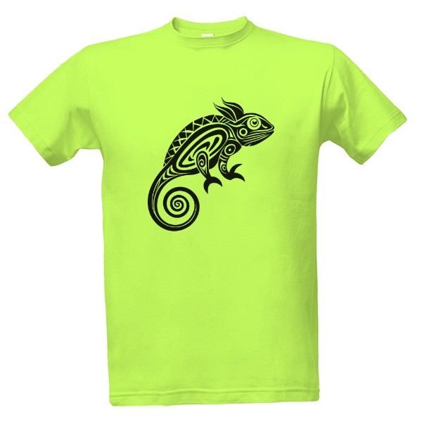 Tričko s potiskem Chameleon