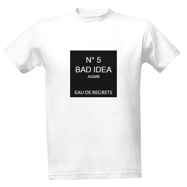 Tričko s potiskem Chanel N°5