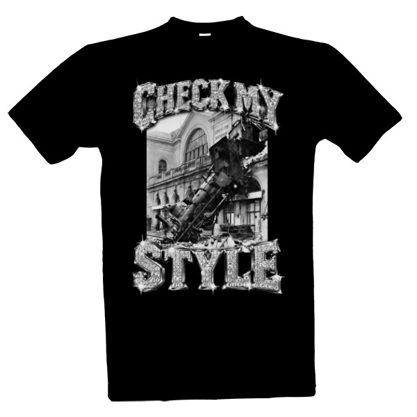 Tričko s potiskem Check My Style!