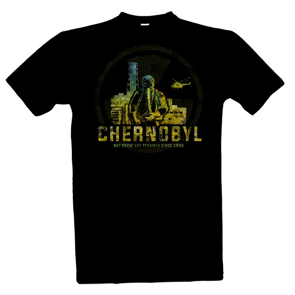Tričko s potiskem Chernobyl - Blok 1