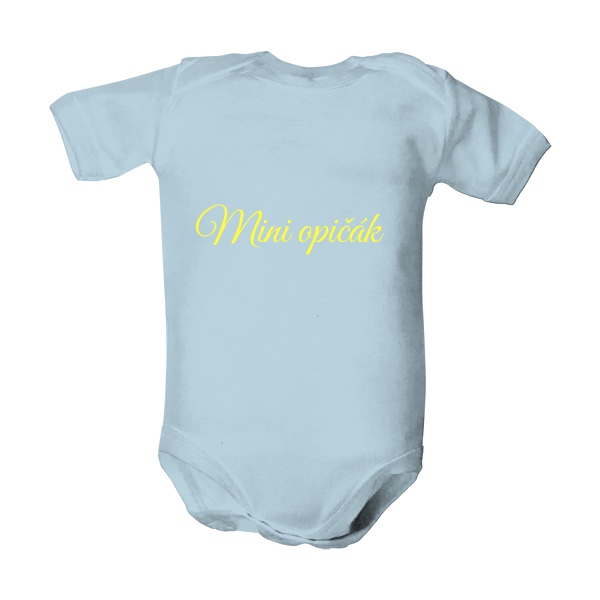 Dětské body  s potiskem Chlapeček Mini opičák 