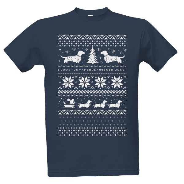 T-shirt Christmas Dachshund