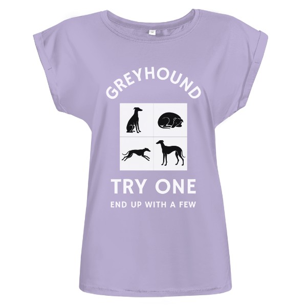 Tričko s potiskem Chrt - Greyhound