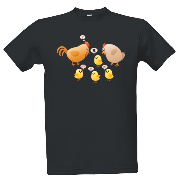 Tričko s potlačou Chytré kurča