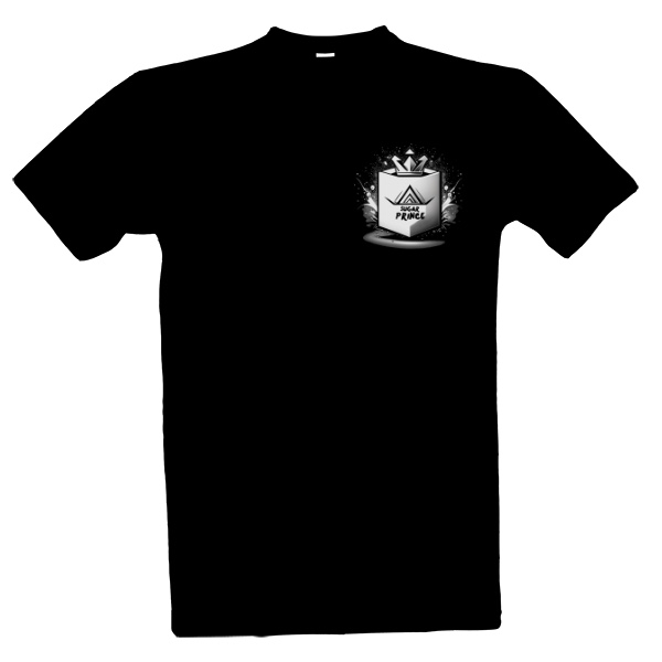 Čierne Tričko Sugar Prince - Tmavá kolekcia