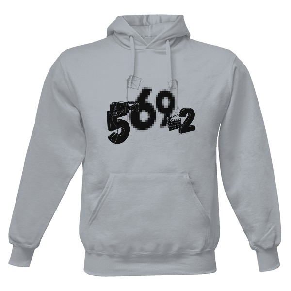 Pánská mikina s kapucí s potiskem Číslo 69