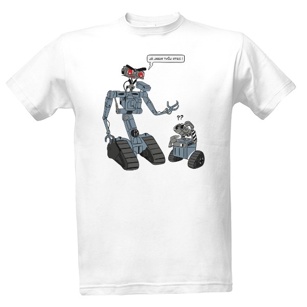 Tričko s potiskem Číslo pět žije 