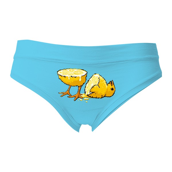 Kalhotky Fox - Výpredaj s potlačou Citronové kuře - Kalhotky
