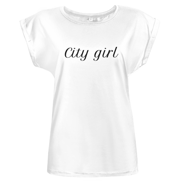 Tričko s potiskem City girl