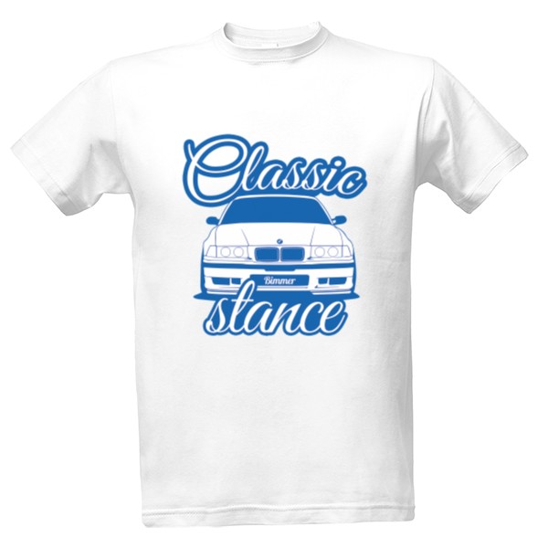 T-shirt Classic Stance Blue Lettering