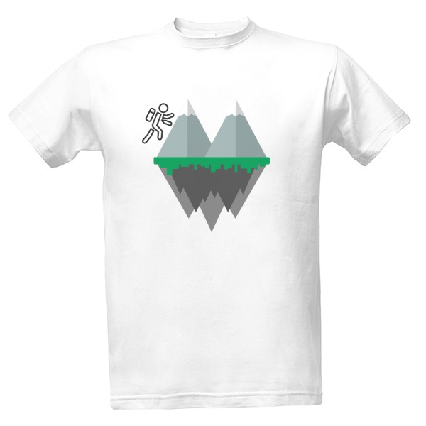 Climber on the mountains T-shirt