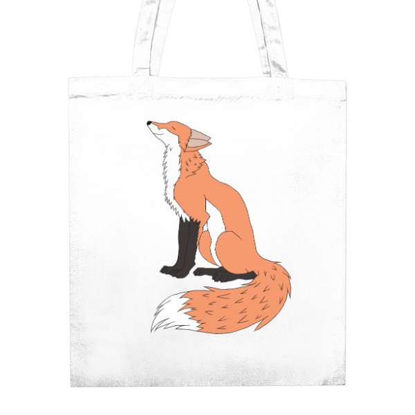 Cloth bag with fox