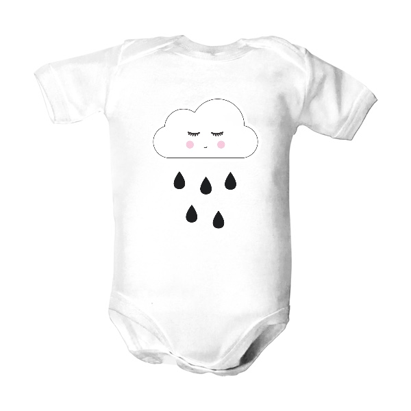 Dětské body  s potiskem Body Cloud 